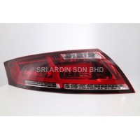 AUDI TT 07-13 Red Clear Light Bar LED Tail Lamp
